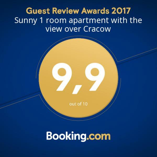 Sunny 1 Room Apartment With The View Over Cracow 克拉科夫 外观 照片